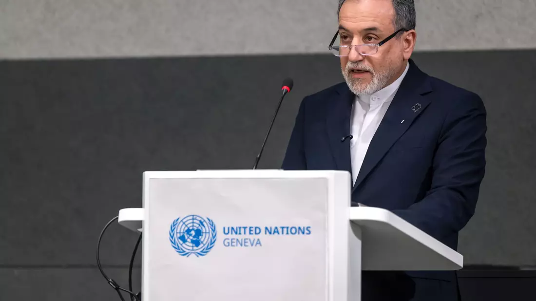 Irans Außenminister Araghtschi sagte, der Weg zu einer Einigung habe begonnen. (Archivbild) - Bild: Martial Trezzini/KEYSTONE/dpa