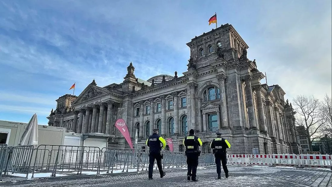 Reichstagsgebäude am 19.02.2026 - Bild: via dts Nachrichtenagentur