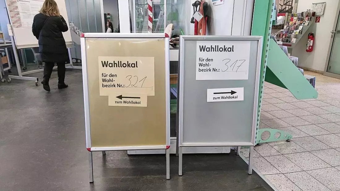 Wahllokal bei Bundestagswahl 2025 (Archiv) - Bild: via dts Nachrichtenagentur