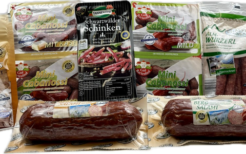 Jetzt geht's um die Wurst: NORMA reduziert im Februar die Preise auf Salami und Schinken um bis zu 11 Prozent / Bergsalami, Cabanossi, Kaminwurzerl und Co. - Foto: presseportal.de Jetzt geht's um die Wurst: NORMA reduziert im Februar die Preise auf Salami und Schinken um bis zu 11 Prozent / Bergsalami, Cabanossi, Kaminwurzerl und Co. - Foto: presseportal.de