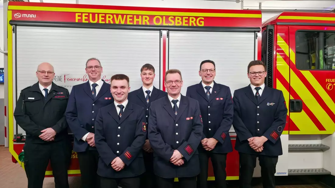 FF Olsberg: Generalversammlung mit Personalveränderungen bei der Löschgruppe Gevelinghausen - Bild: presseportal.de