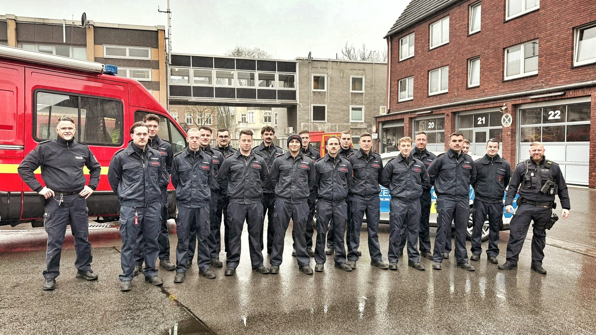 POL-BO: Gemeinsam stark im Einsatz: Polizei und Feuerwehr Herne intensivieren Kooperation - Foto: presseportal.de
