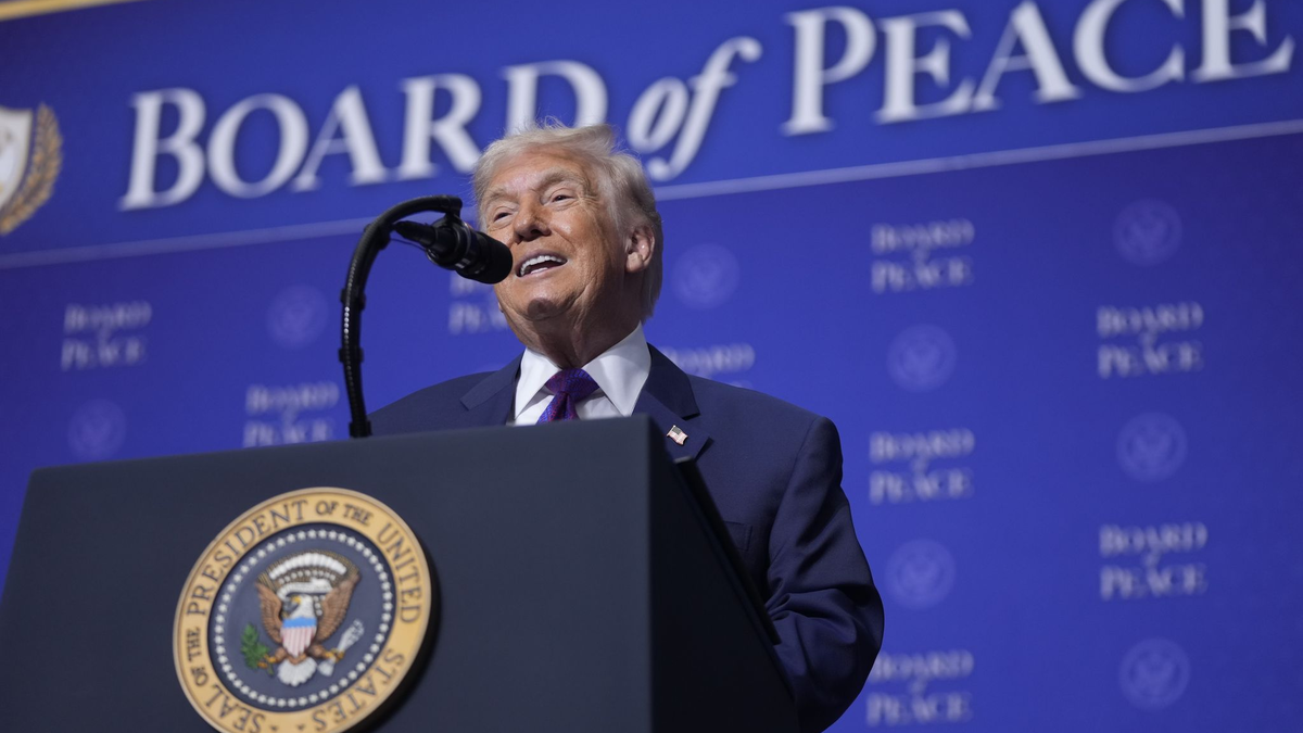 Fünf Länder wollen nach Angaben von US-Präsident Donald Trump Soldaten in den Gazastreifen schicken. (Archivbild) - Foto: Mark Schiefelbein/AP/dpa