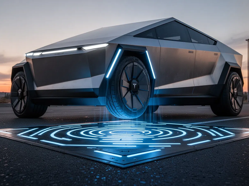 Tesla erhält US-Freigabe für kabelloses Laden des Cybercab - Foto: über boerse-global.de