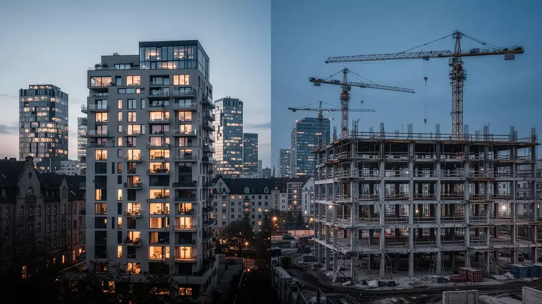 Immobilienmarkt: Baugenehmigungen steigen, Mieten klettern weiter - Bild: über boerse-global.de