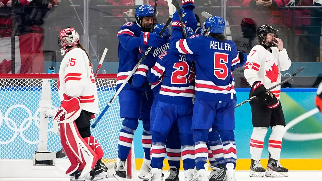 Das US-Team darf jubeln. - Bild: Hassan Ammar/AP/dpa