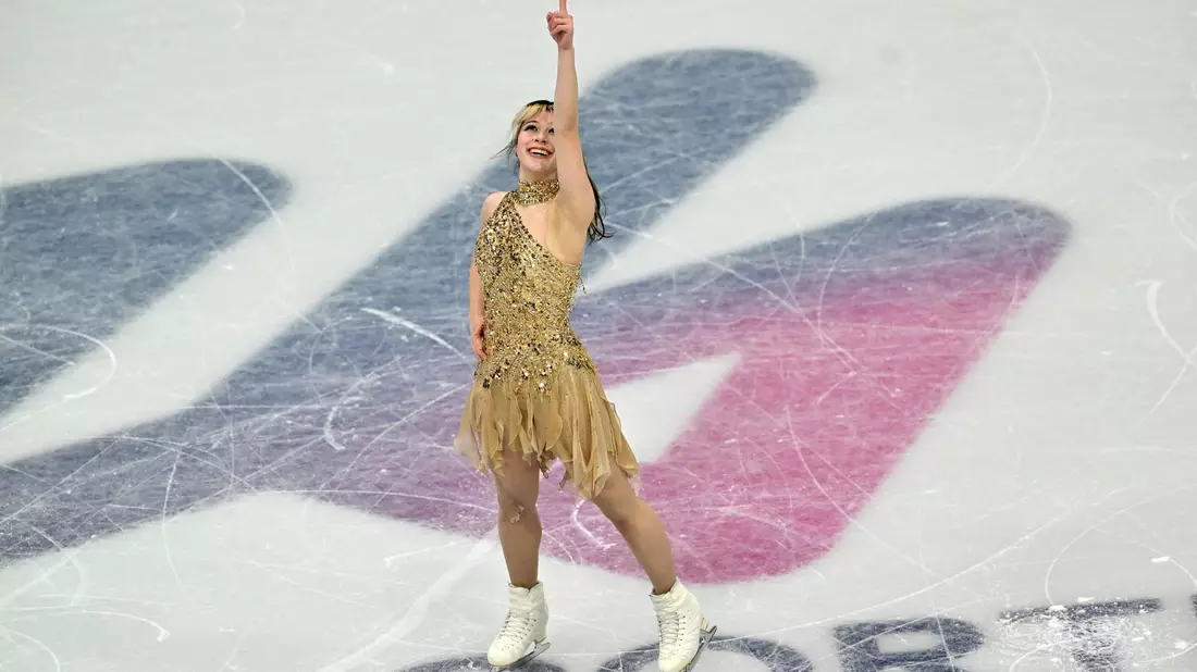 Alysa Liu gewinnt Eiskunstlauf-Gold. - Bild: Peter Kneffel/dpa