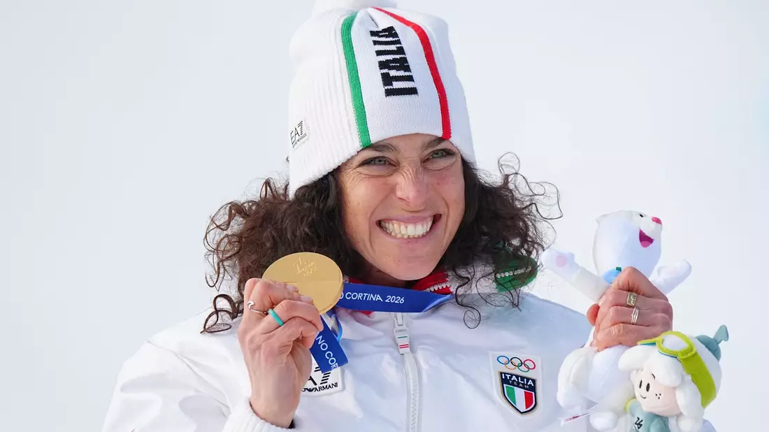 Comeback-Wunder: Federica Brignones doppelten Gold-Coup bei Olympia hatte kaum jemand für möglich gehalten. (Archivbild) - Bild: Michael Kappeler/dpa