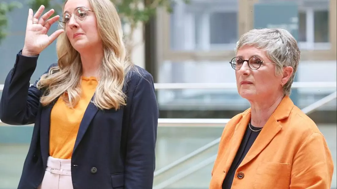 Katharina Dröge und Britta Haßelmann (Archiv) - Bild: via dts Nachrichtenagentur