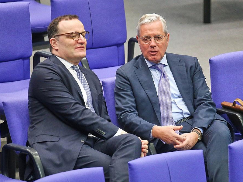 Jens Spahn und Norbert Röttgen (Archiv) - Foto: via dts Nachrichtenagentur