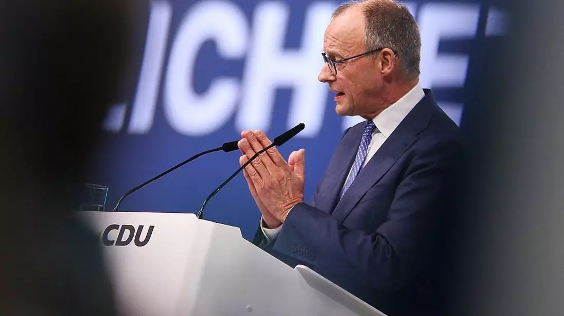 Friedrich Merz am 20.02.2026 - Bild: via dts Nachrichtenagentur