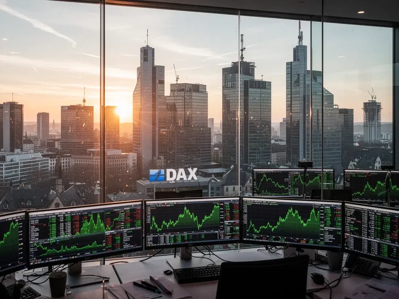 DAX: Positive PMI-Daten treiben an - Foto: über boerse-global.de