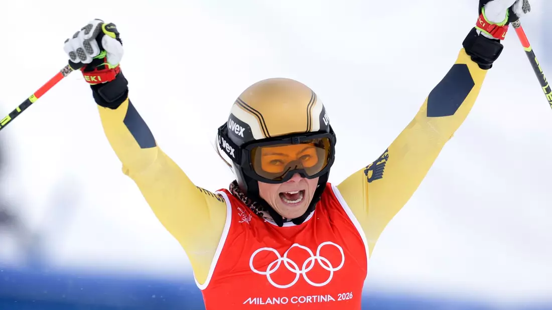 Daniela Maier ist Olympiasiegerin. - Bild: Oliver Weiken/dpa