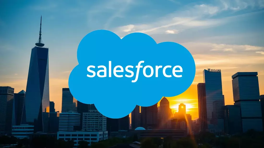 Salesforce’s Acquisition Spree Defies a Slumping Software Sector Illustration mit AI erstellt übermittelt durch boerse-global.de