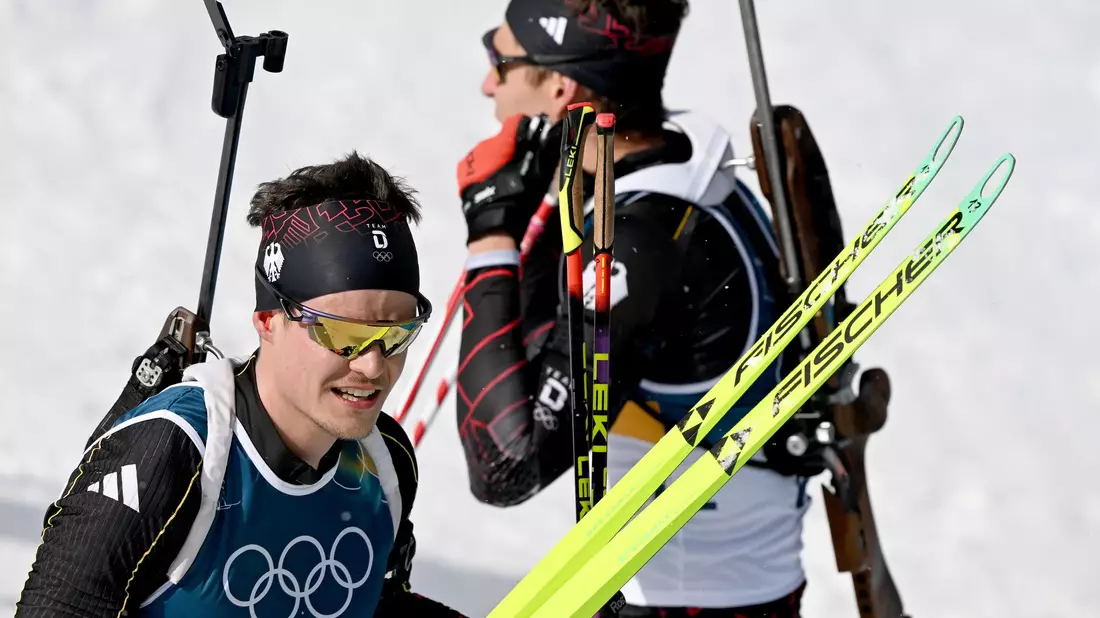 Enttäuschung pur nach Rang vier: Philipp Horn. - Bild: Hendrik Schmidt/dpa