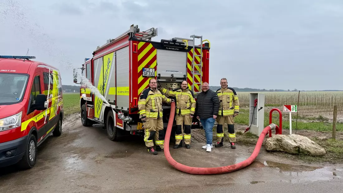 FW Rheurdt: Neues Löschwasserkonzept: Rheurdt investiert in die Sicherheit - Bild: presseportal.de