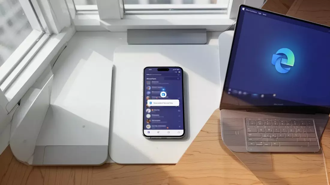Microsoft Teams drängt Nutzer auf Mobilgeräten zu Edge - Bild: über boerse-global.de