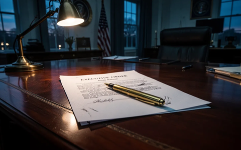 Trump verhängt neuen globalen Zehn-Prozent-Zoll nach Niederlage vor Supreme Court - Foto: über boerse-global.de Trump verhängt neuen globalen Zehn-Prozent-Zoll nach Niederlage vor Supreme Court - Foto: über boerse-global.de