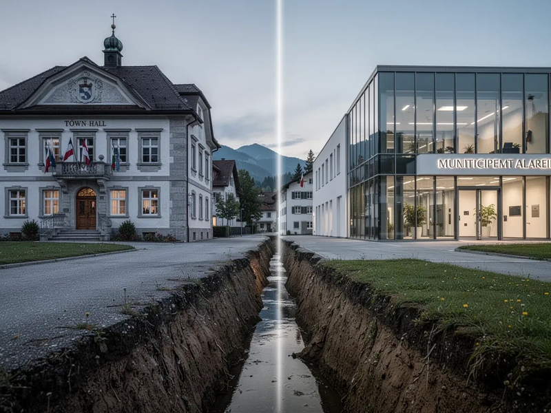 NEOS-Vorstoß für Gemeindefusionen scheitert an ÖVP und SPÖ - Foto: über boerse-global.de