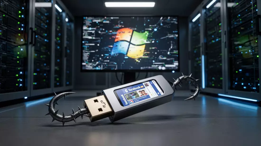Microsoft-Windows 11: Gefälschte Facebook-Anzeigen verbreiten Datenklau-Malware - Bild: über boerse-global.de