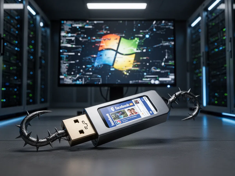 Microsoft-Windows 11: Gefälschte Facebook-Anzeigen verbreiten Datenklau-Malware - Foto: über boerse-global.de