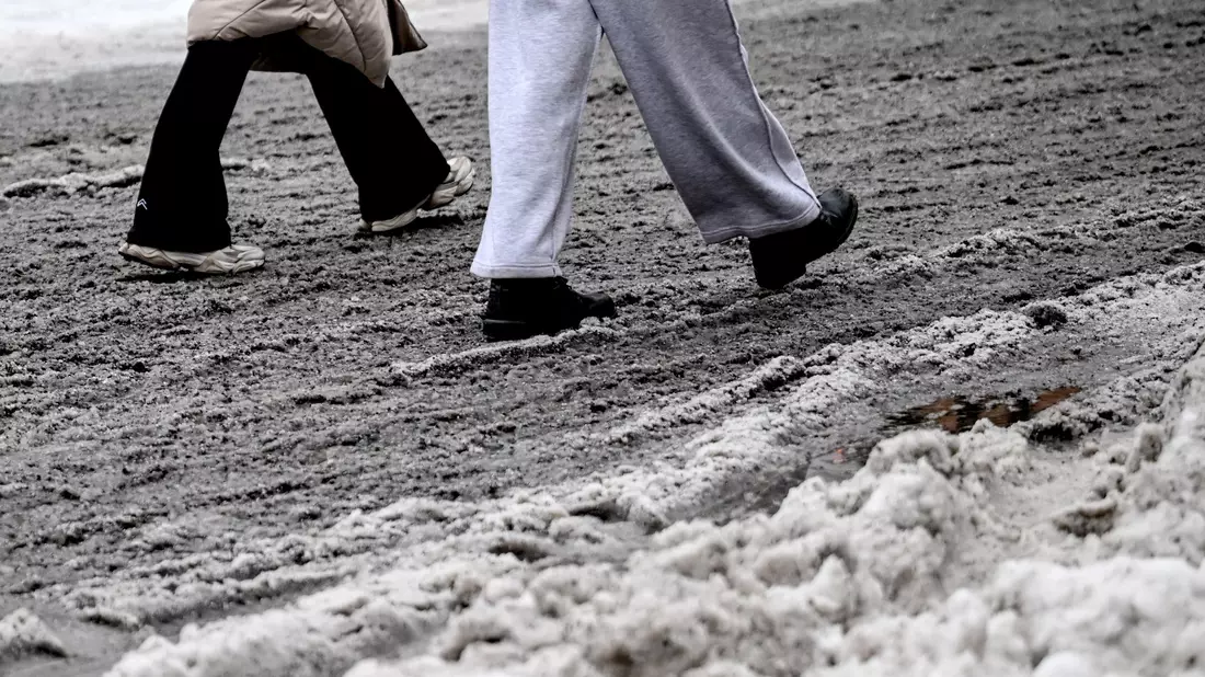 Nach Wochen mit Matsch und Kälte haben viele genug vom Winter. - Bild: Britta Pedersen/dpa