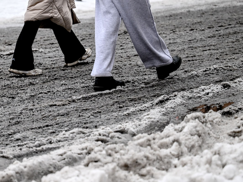 Nach Wochen mit Matsch und Kälte haben viele genug vom Winter. - Foto: Britta Pedersen/dpa
