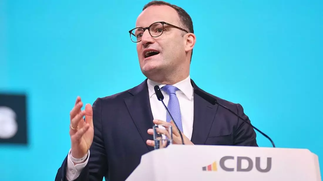 Jens Spahn am 21.02.2026 - Bild: via dts Nachrichtenagentur