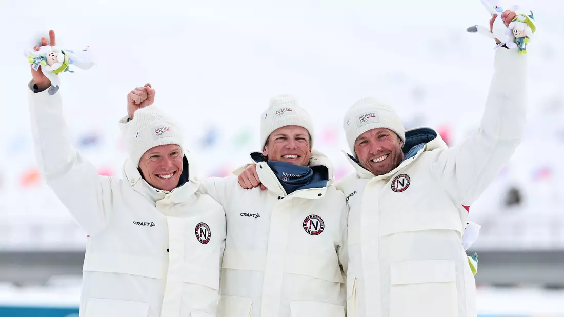 Norwegen dominiert in der Königsdisziplin der Langläufer. - Bild: Daniel Karmann/dpa