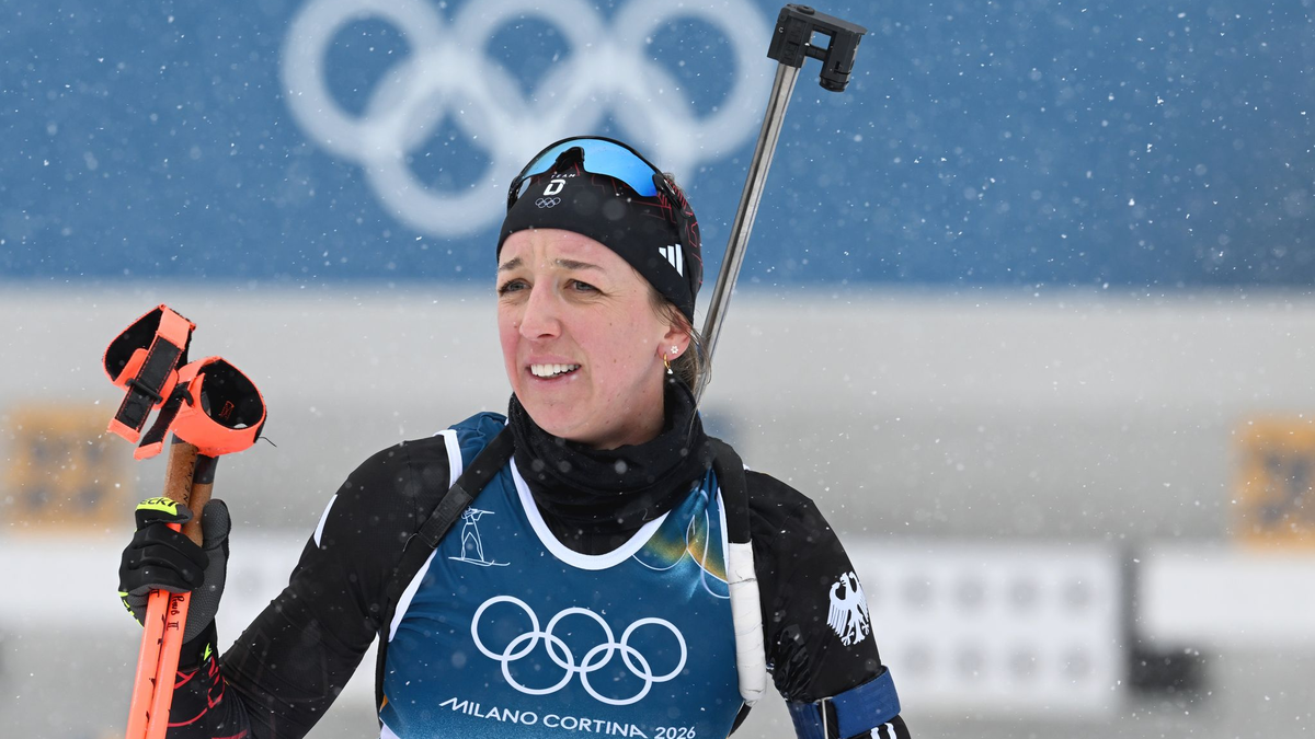 Blieb auch im letzten Rennen ihrer Karriere ohne Olympia-Einzelmedaille: Franziska Preuß - Foto: Hendrik Schmidt/dpa