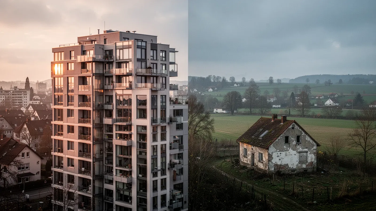 Demografie spaltet Deutschlands Immobilienmarkt - Foto: über boerse-global.de