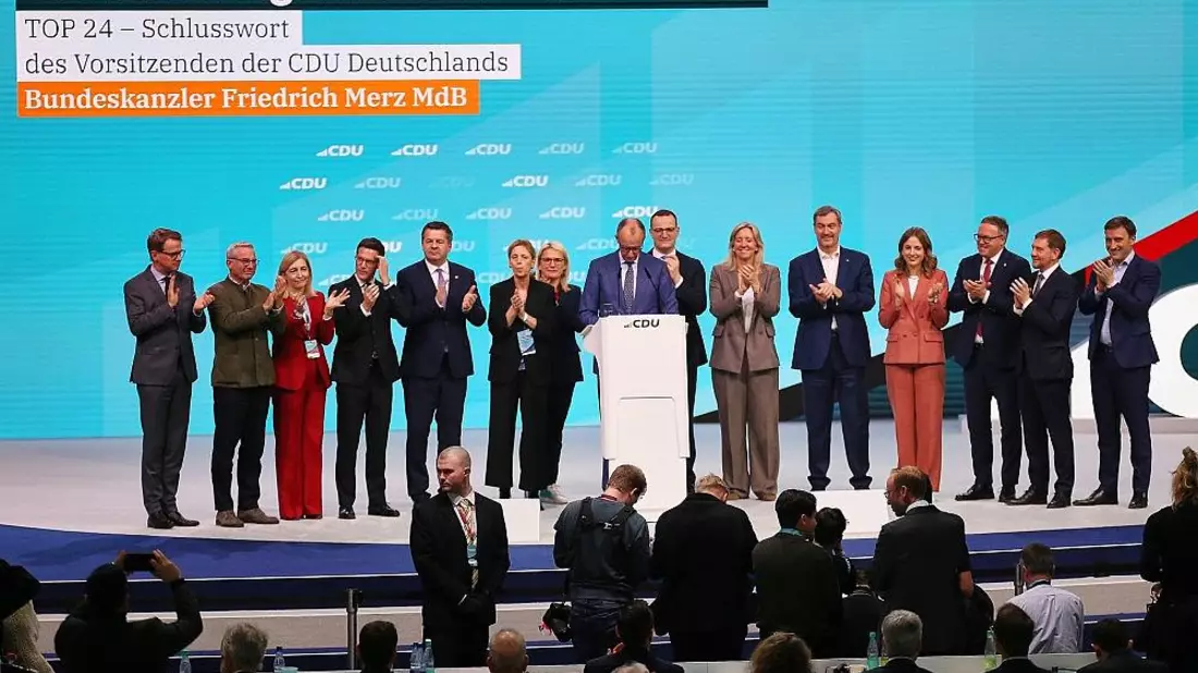 CDU-Parteitag am 21.02.2026 - Bild: via dts Nachrichtenagentur