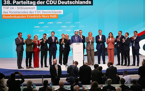 CDU-Parteitag am 21.02.2026 - Foto: via dts Nachrichtenagentur