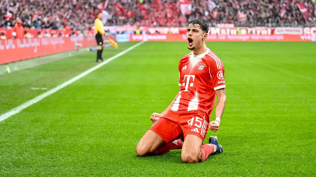 Eröffnete für die Bayern: Aleksandar Pavlovic. - Bild: Harry Langer/dpa