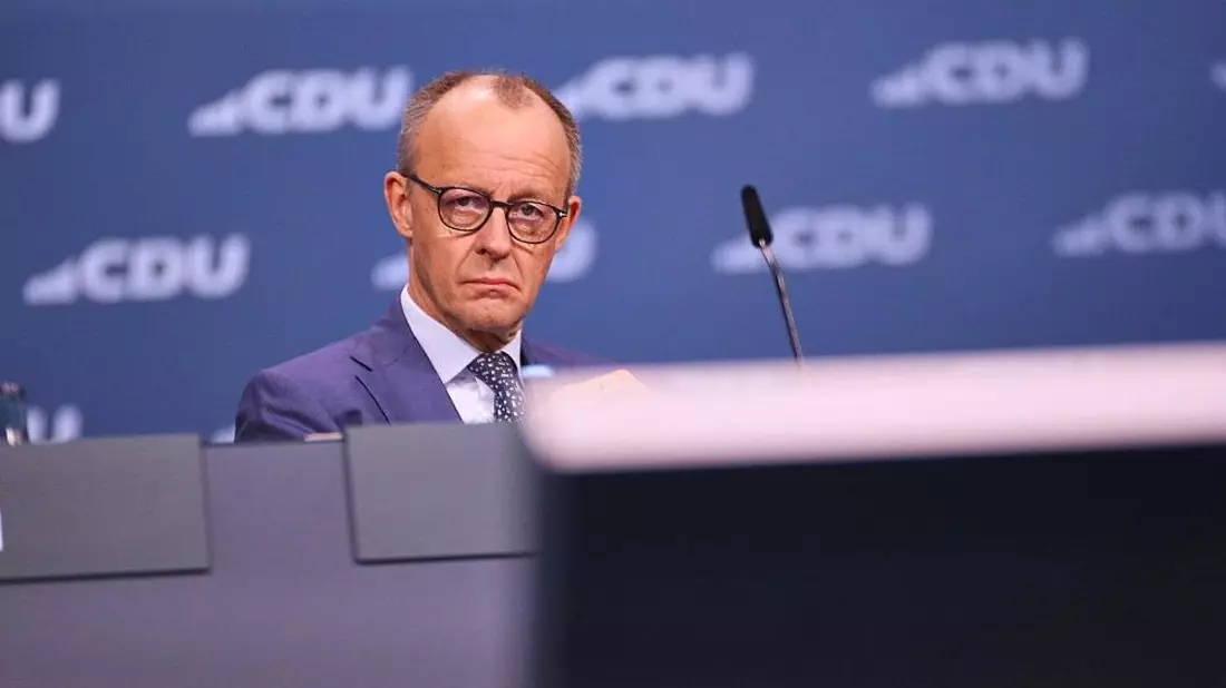 Friedrich Merz am 21.02.2026 - Bild: via dts Nachrichtenagentur