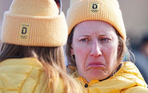 Musste eine Olympia-Enttäuschung verkraften: Skirennfahrerin Lena Dürr (Archivbild). - Foto: Michael Kappeler/dpa