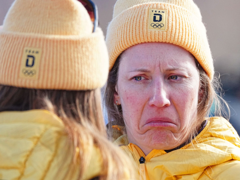 Musste eine Olympia-Enttäuschung verkraften: Skirennfahrerin Lena Dürr (Archivbild). - Foto: Michael Kappeler/dpa
