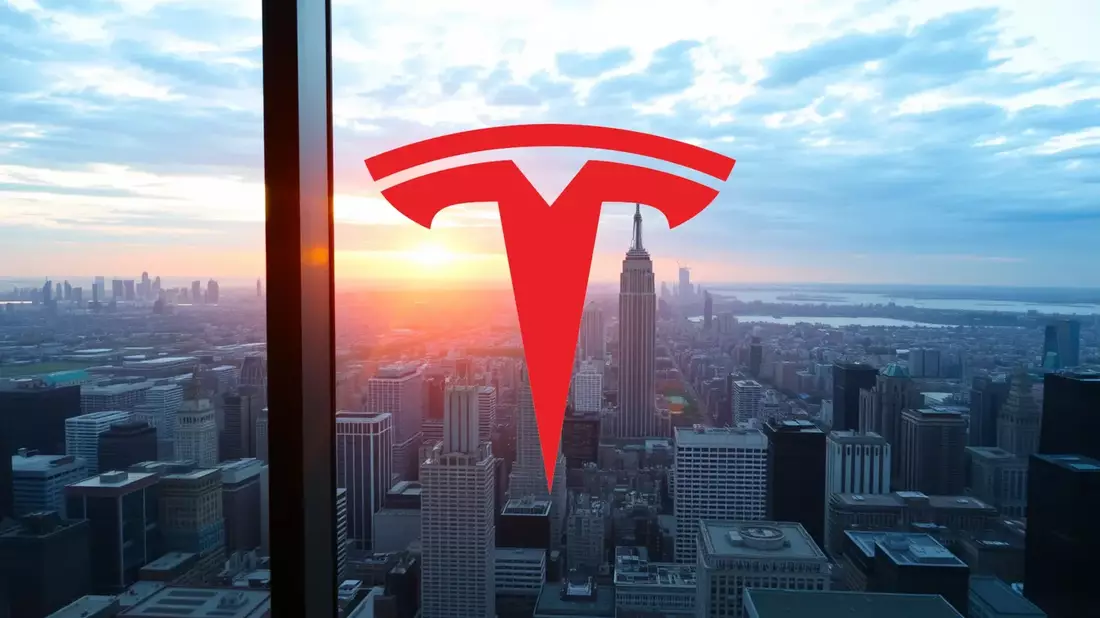 Tesla: Estrategias de Precio y Desafíos Regulatorios Mueven la Cotización Illustration mit AI erstellt übermittelt durch boerse-global.de
