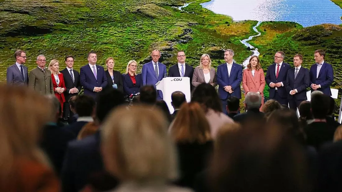 CDU-Parteitag am 21.02.2026 - Bild: via dts Nachrichtenagentur