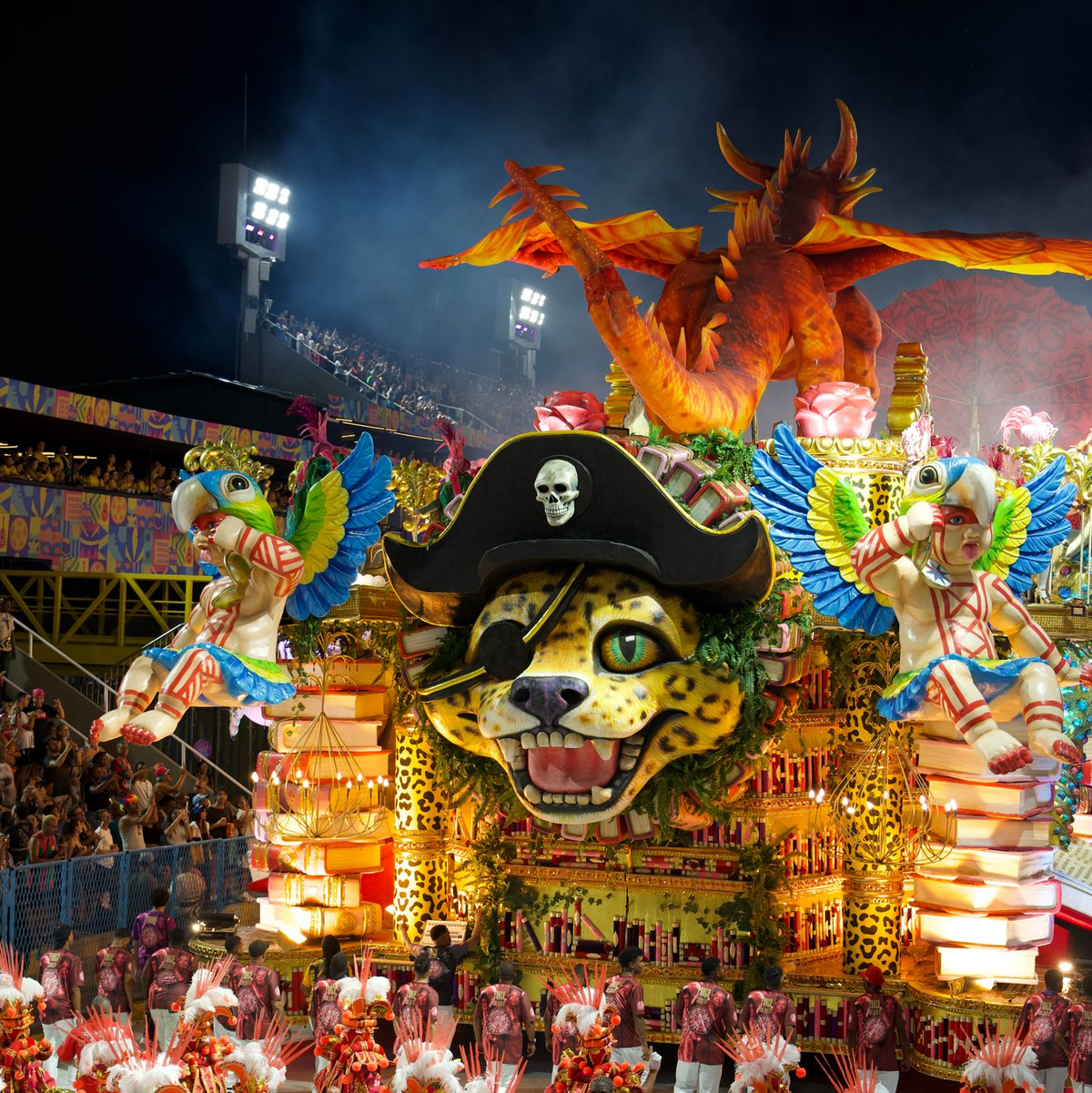 Mit der «Parade der Champions» endet der Karneval in Rio de Janeiro. - Foto: Zhou Yongsui/XinHua/dpa