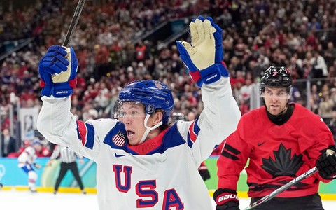 Matt Boldy erzielte nach einem tollen Alleingang das 1:0. - Foto: Hassan Ammar/AP/dpa