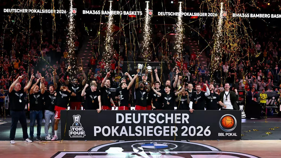 Pokalsieger 2026: Bamberg. - Bild: Sven Hoppe/dpa