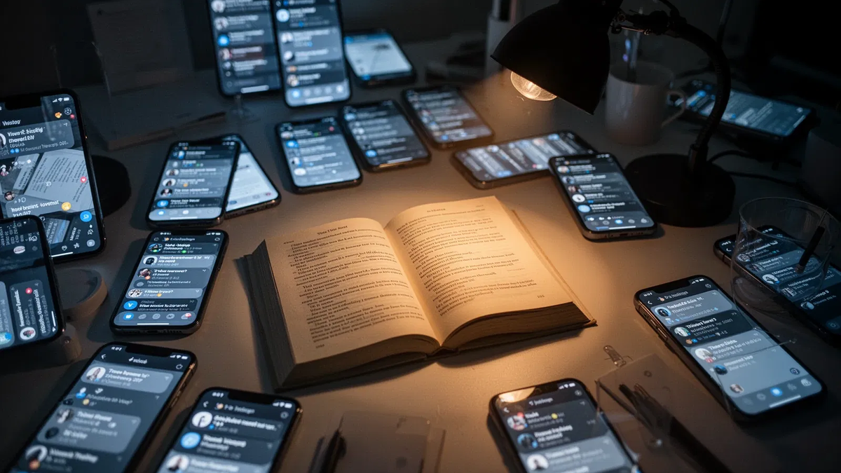 Digitale Erschöpfung: Konzentration im freien Fall - Foto: über boerse-global.de