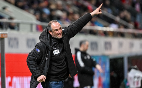 Frank Schmidt stand kurz vor einem Sieg gegen Stuttgart. - Foto: Harry Langer/dpa