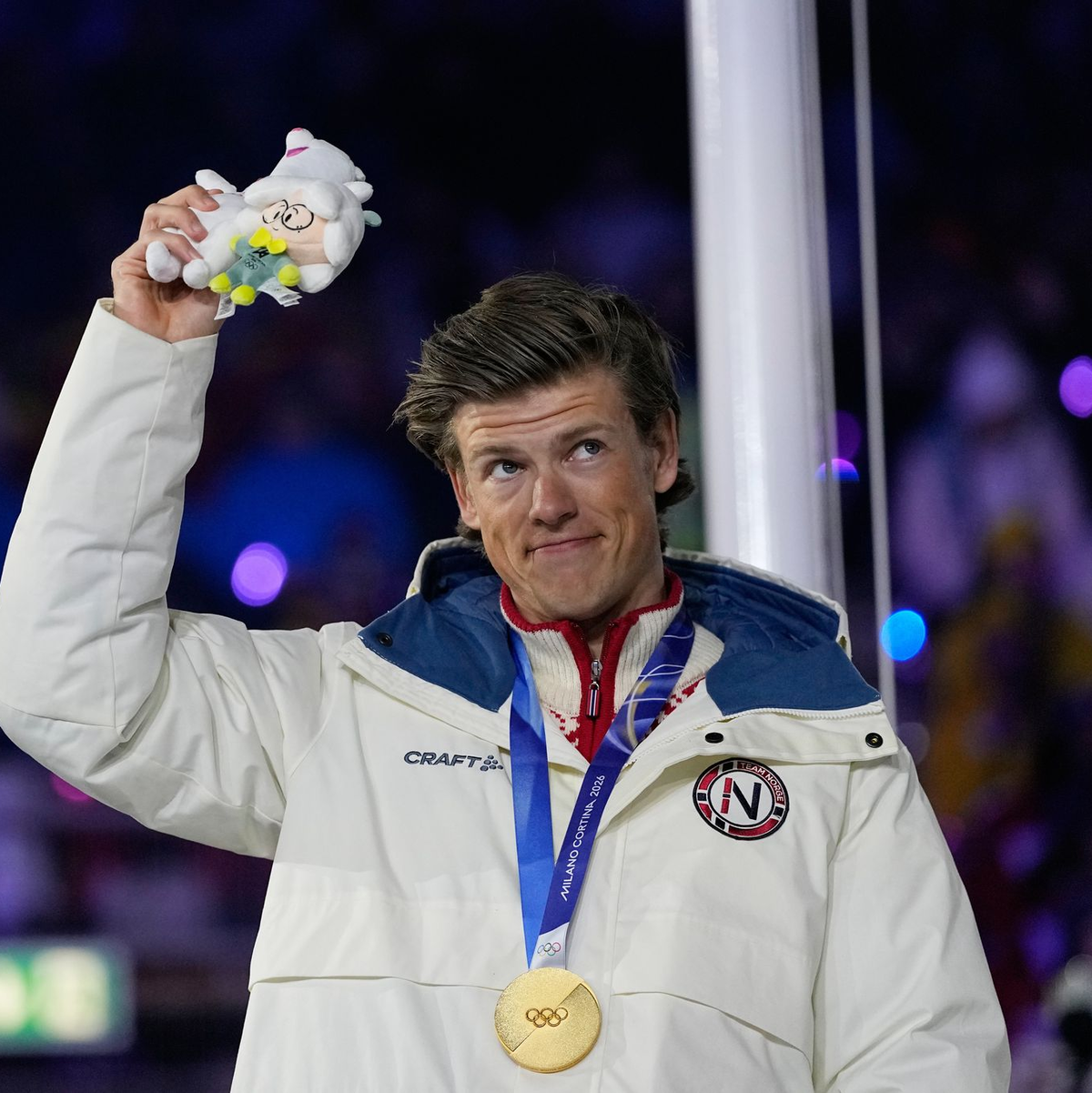 Der norwegische Langläufer Johannes Hoesflot Klaebo war der erfolgreichste Athlet der Winterspiele. - Foto: Natacha Pisarenko/AP/dpa