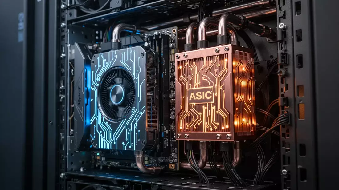 Qubic: Krypto-Miner setzt auf Doppelstrategie mit KI und Dogecoin Illustration mit AI erstellt übermittelt durch boerse-global.de
