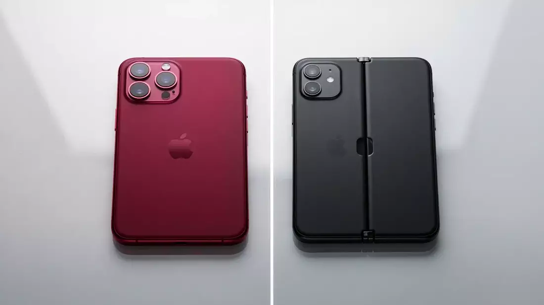 Apple setzt 2026 auf Tiefrot und Klapphandy-Premiere - Bild: über boerse-global.de