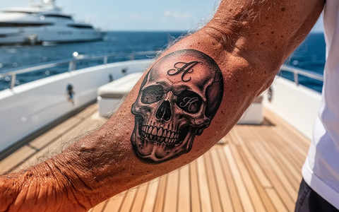 Robert Geiss sticht sich erstes Tattoo für seine Familie - Foto: über boerse-global.de