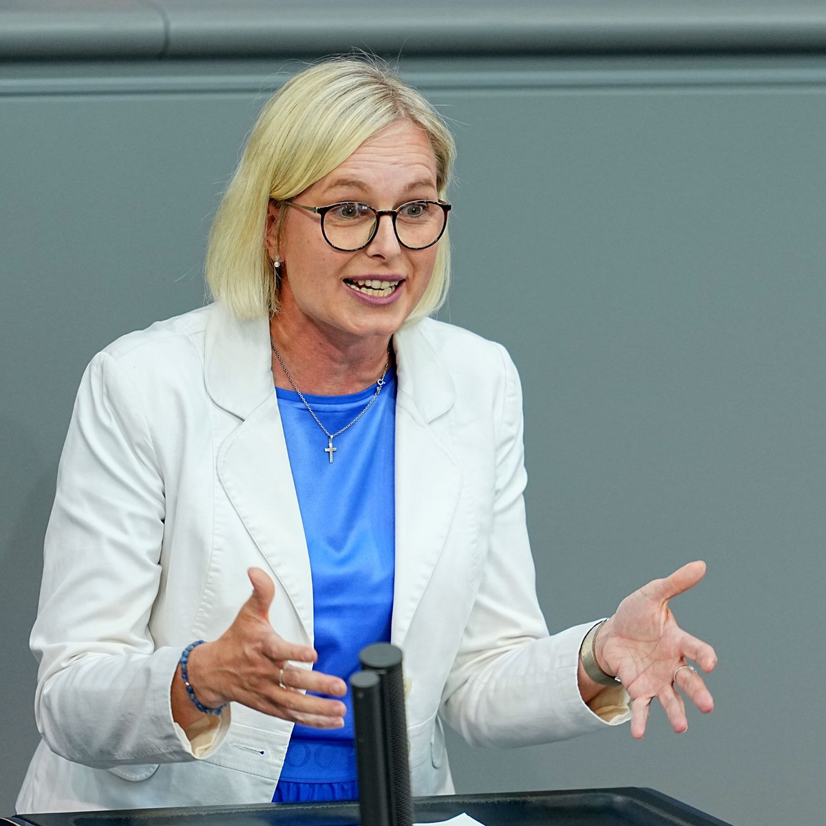 Wirbt für Olympische Spiele in Deutschland: Sport-Staatsministerin Christiane Schenderlein. (Archivbild) - Foto: Michael Kappeler/dpa