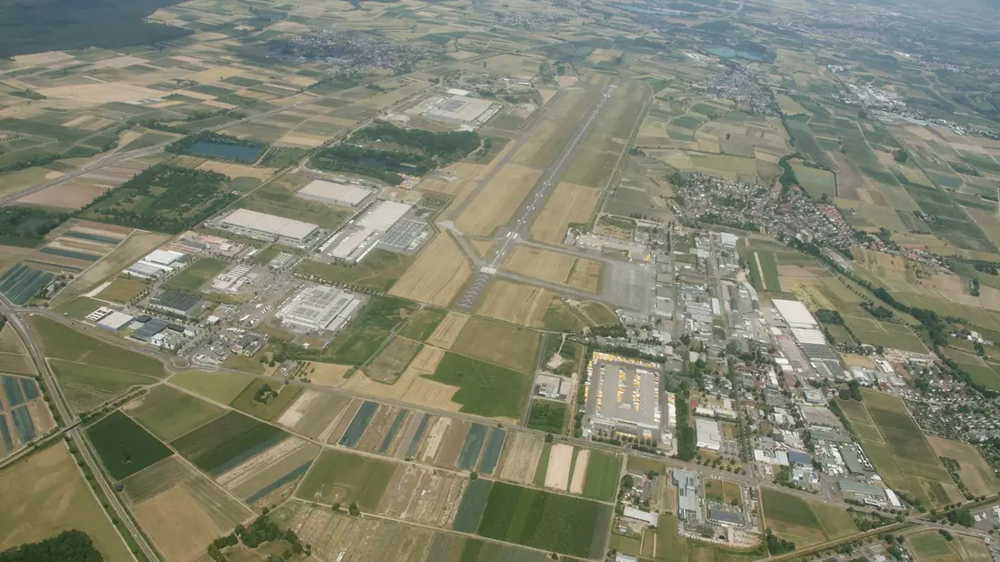 Aufwind für den Südwesten: Neue Industrie- und Gewerbeflächen am Flughafenareal Lahr - Bild: presseportal.de
